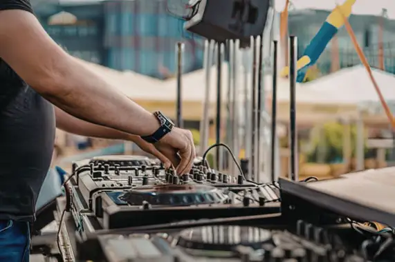 DJ para a festa