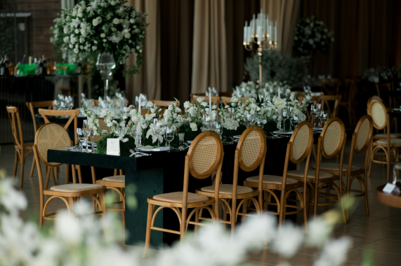 Espaços e layouts para mini wedding